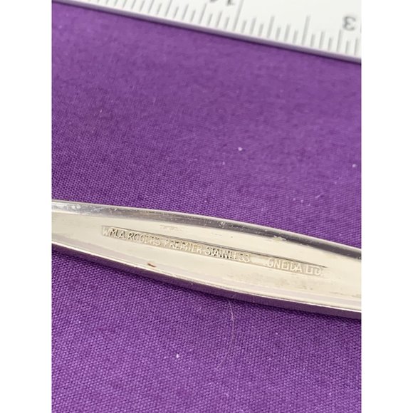 WMA Rogers Oneida Windrift Pie Cake Serving Stainless Flatware - Picture 5 of 6